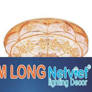 Đèn ốp trần Led tròn Ø480*H180, LED 30W, 3 chế độ ánh sáng