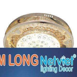 Đèn ốp trần Led tròn Ø480*H100, LED 30W, 3 chế độ ánh sáng