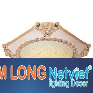 Đèn ốp trần Led Atimon cao cấp L350*W350*H80 12W, 3 màu ánh sáng