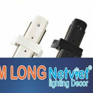 Khớp nối thẳng thanh ray màu trắng và màu đen