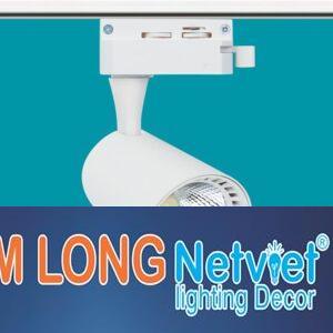 Đèn Led COB chiếu điểm 10W Ø70*H120, ánh sáng vàng, vỏ trắng