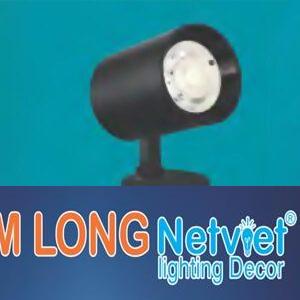 Đèn Led COB chiếu điểm 18W Ø80*H105, ánh sáng vàng - 4500K - Vỏ Đen