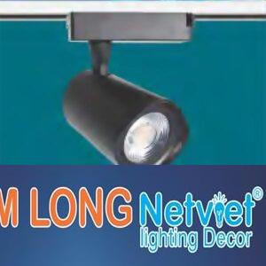 Đèn Led COB chiếu điểm 18W Ø75*H180, ánh sáng vàng - 4500K - VỎ ĐEN