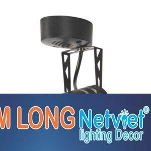 Đèn Led COB chiếu điểm 3W Ø50*L90*130, ánh sáng vàng, vỏ đen