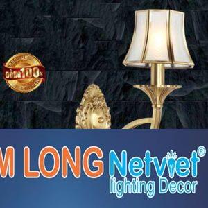 Đèn vách đồng L160 x H370, E14 x 1 lamp