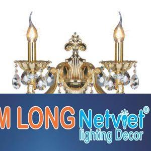 Đèn vách nến L400*H350, E14*2 lamp