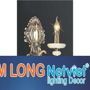 Đèn vách nến kiểu cổ điển L160-270*H410, E14*1 Lamp