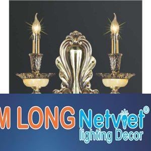 Đèn vách nến kiểu cổ điển L390-300*H410, E14*2 Lamp