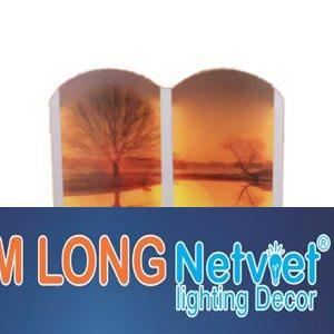 Đèn Vách 3D Led 24W Kiểu Cổ Điển L235*H210