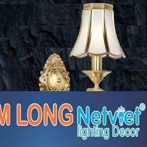 Đèn vách đồng L150 x H450, E14 x 1 lamp