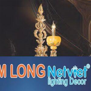 Đèn tường nến đồng phong cách cổ điển L230*H750 - E14*1 Lamp