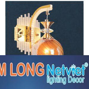 Đèn tường trang trí L210*H260 - E27*1 + Led ánh sáng vàng