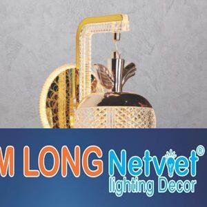 Đèn tường Led 24W trang trí L220*H250 - Ánh sáng vàng