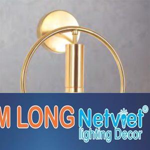 Đèn vách cổ điển Ø300 - LED 3W - ánh sáng vàng - vỏ vàng