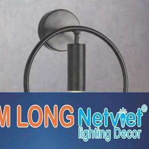 Đèn vách cổ điển Ø300 - LED 3W - ánh sáng vàng - vỏ đen