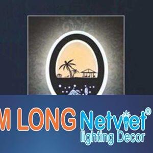 Đèn vách cổ điển L205*H265, LED 24W, hình ngôi nhà