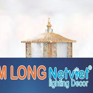 Đèn trụ cổng vuông NVT 140 - E27*1 lamp