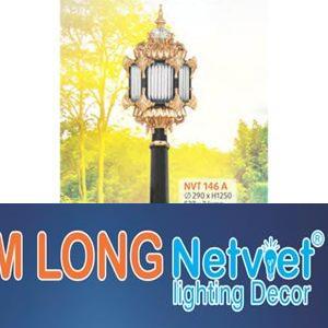 Đèn trụ ngoài trời NVT 146 A - Ø290*H1250 - E27*3