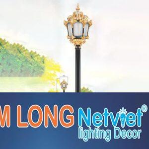 Đèn trụ ngoài trời NVT 150 - Ø400*H2880 - E27*5 lamp