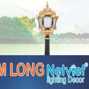 Đèn trụ ngoài trời NVT 150 - Ø290*H1100 - E27*3 lamp