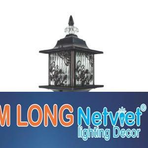 Đèn trụ sân vườn NVT 198 Ø160*H390 - E27*1