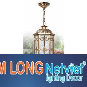 Đèn treo ngoài trời E27, Ø240 x H620