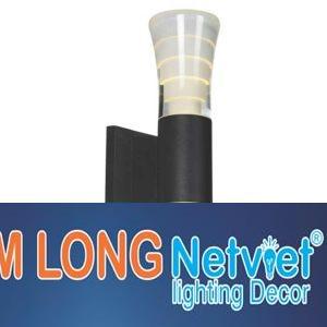 Đèn Led ngoài trời Ø70*L110*H275, 5W*2 ánh sáng vàng