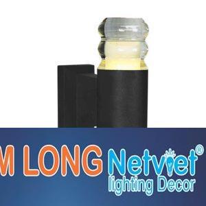 Đèn Led ngoài trời Ø60*L110*H200, 5W*2 ánh sáng vàng